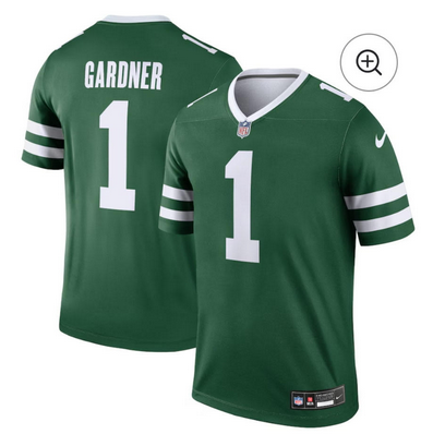 Men New York Jets #1 Gardner green 2025 Nike NFL jersey